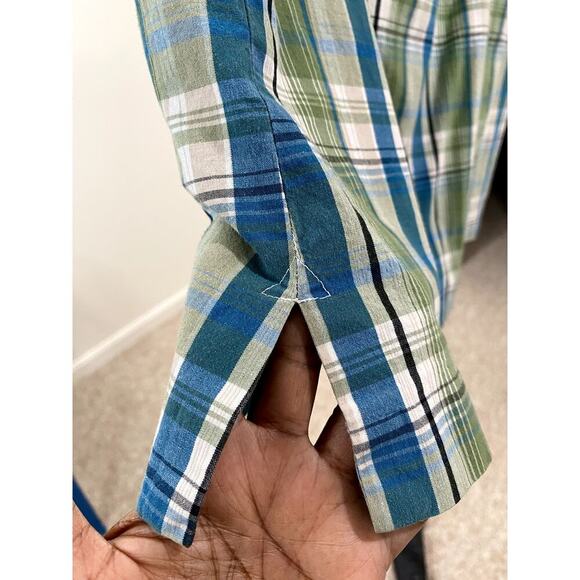 Izod Green/Blue/White Plaid Skort  - Size 14 (EUC) - Picture 5 of 9
